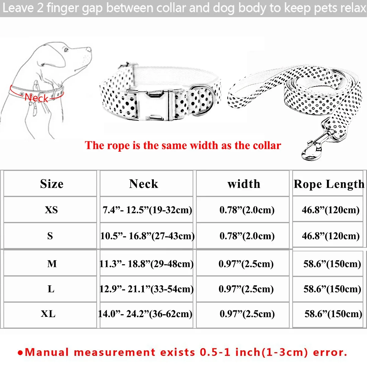 Dog Collar Personalized Soft Padded Free Engraving Name Adjustable For Small Medium Large Dogs 8 Colors Dog Leash