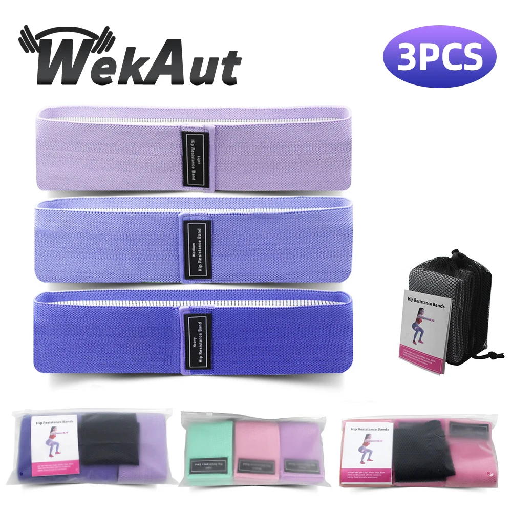 Yoga Resistance Bands 3Pcs Set Fitness Rubber Bands Expander Elastic Band for Fitness Booty Set Indoor Exercise Equipment