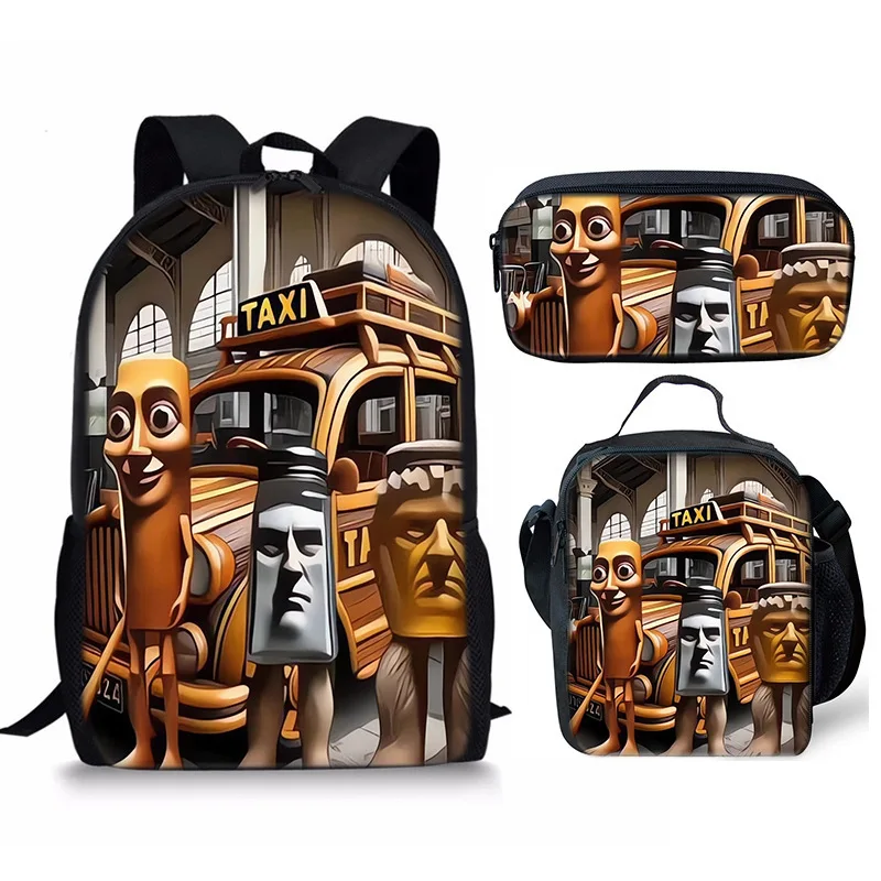 New Italian Brainrot Mountain and Sea Classic Foreign Wooden Stick Backpack Breathable and Durable Backpack Meal Bag Pen Bag 3