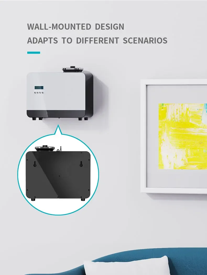 Namste-difusor de aceite esencial puro, purificador de aire PCB inteligente, máquina de aroma comercial para el hogar, Hotel y oficina