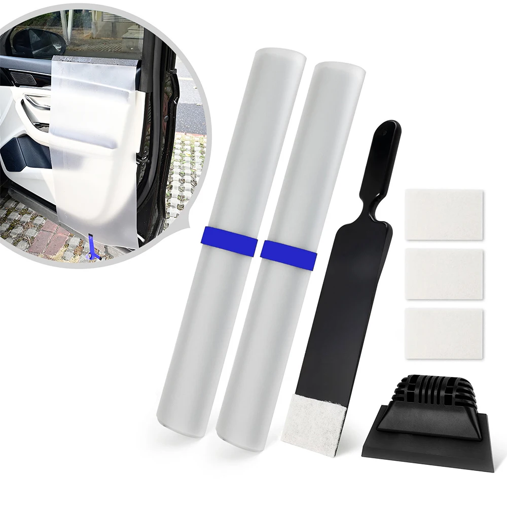 

EHDIS Car Protective Film Tinting Tool Kit Window Foil Sticker Installation Cleaning Paddle Squeegee Vinyl Wrap Rubber Scraper