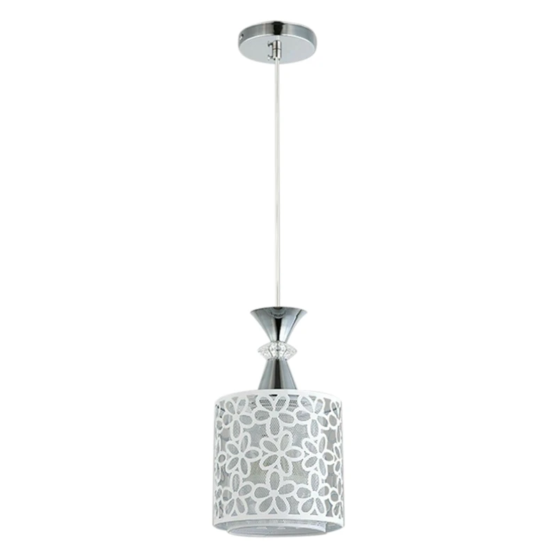 

E27 Подвесная лампа, Современный хрустальный Железный потолочный светильник, люстра для столовой, Декор