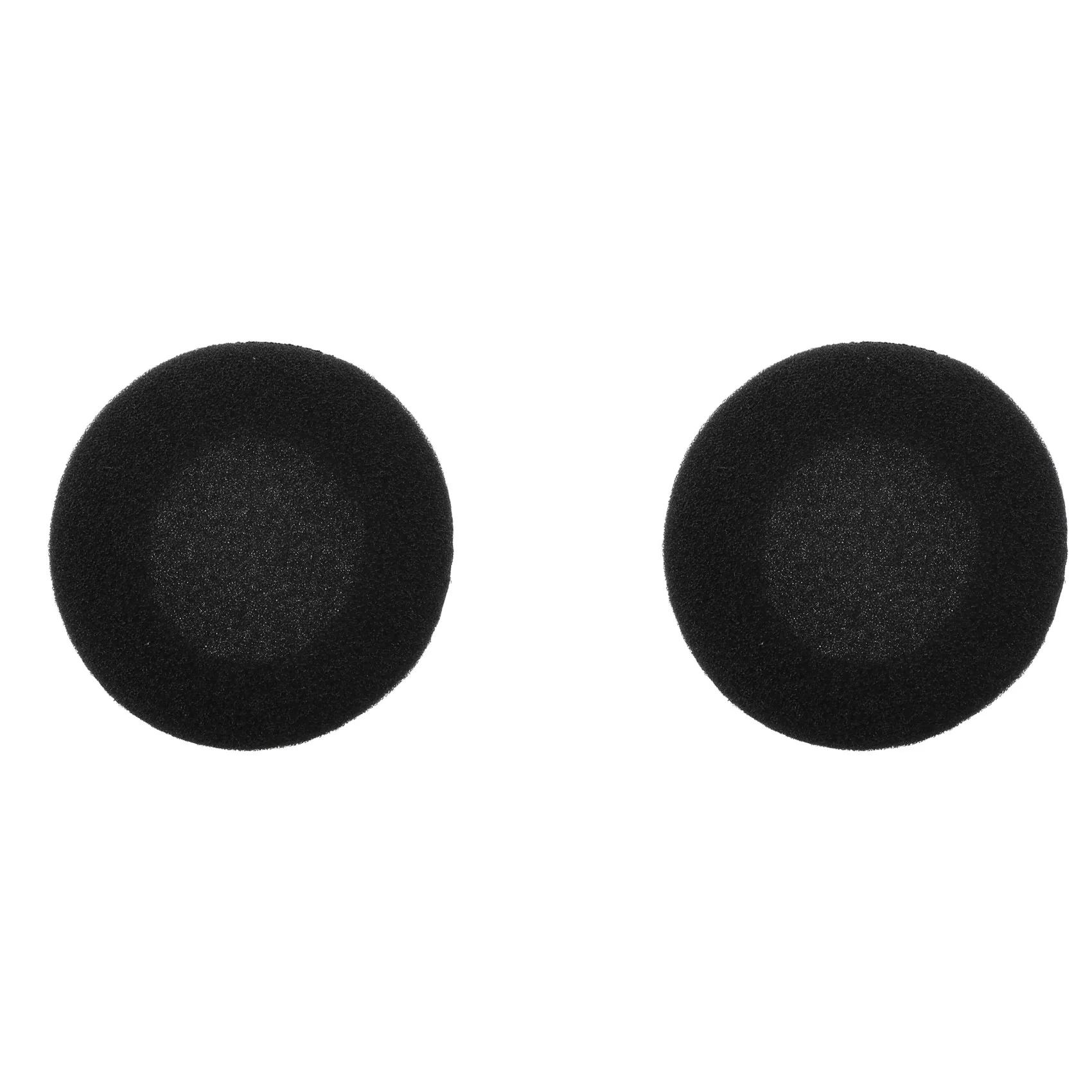 XTECH 헤드폰용 폼 패드 이어 패드 커버(검은색, 50mm, 2개 패킷)