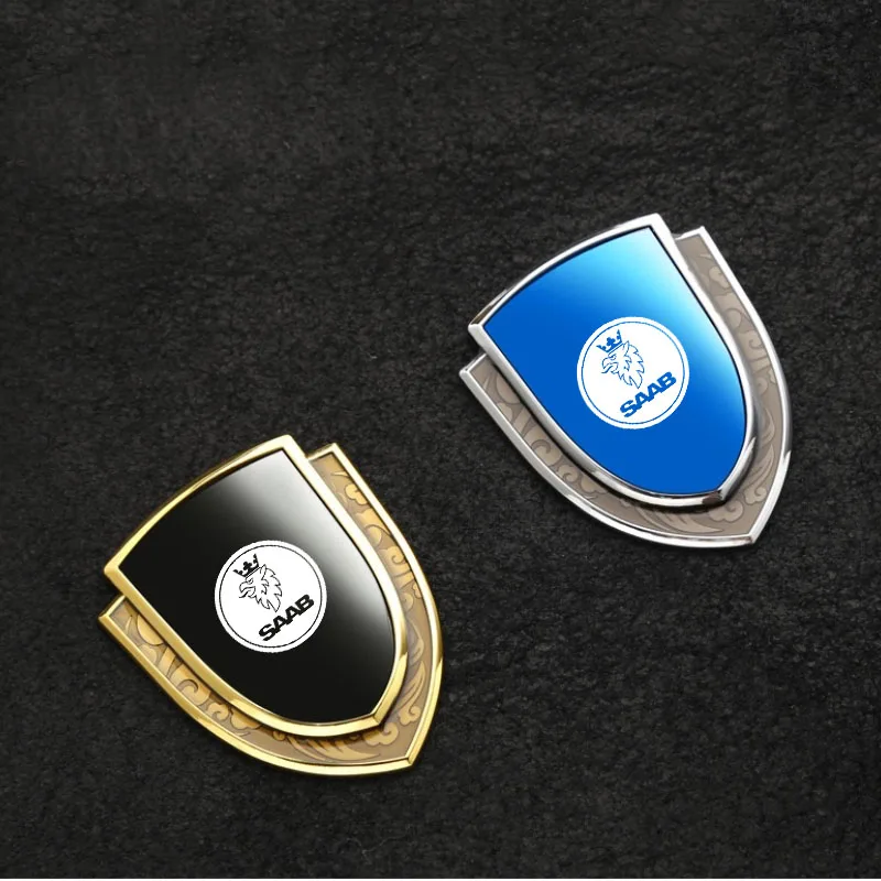 

Car Body Side Logo Sticker Car Styling Shield Emblem Badge Auto Window Sticker for SAAB 93 95 9-3 9-5 900 9000 Car Accessories
