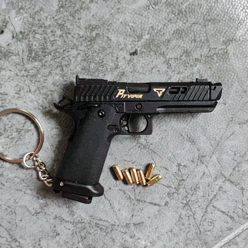 13PITVIPERG34TTITacticalAlloyEmpireMiniPistolKeychainToy