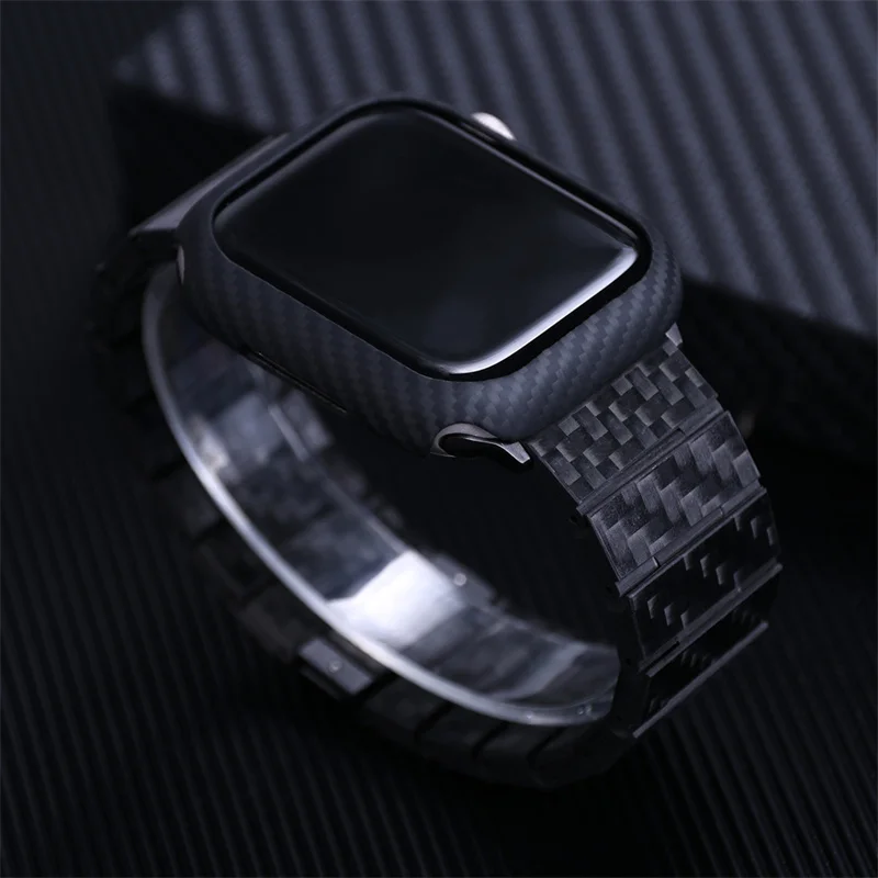 Apple Watch Ultra Carbon Fiber Case in 2023  Carbon fiber, Apple watch, Apple  watch case