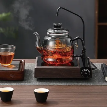 1500W Electric Ceramic Stove 8 Gear Tea Maker Auto Water Supply Induction Water Pumping Kung Fu Tea Stove Keep Warm Water Boiler 1