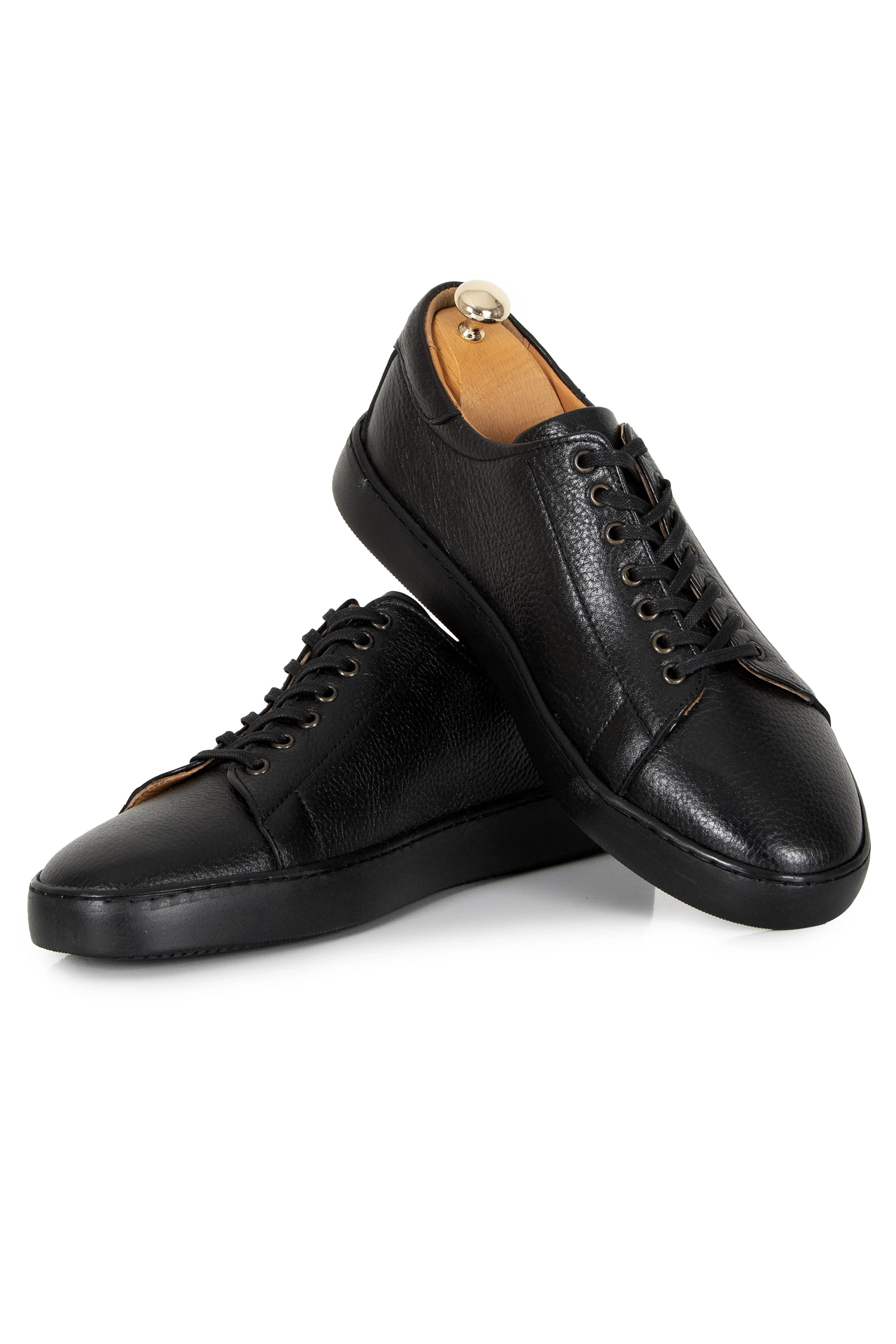 

DeepSEA Laced Flat Sole Men 'S Leather Sport Shoes 2305982