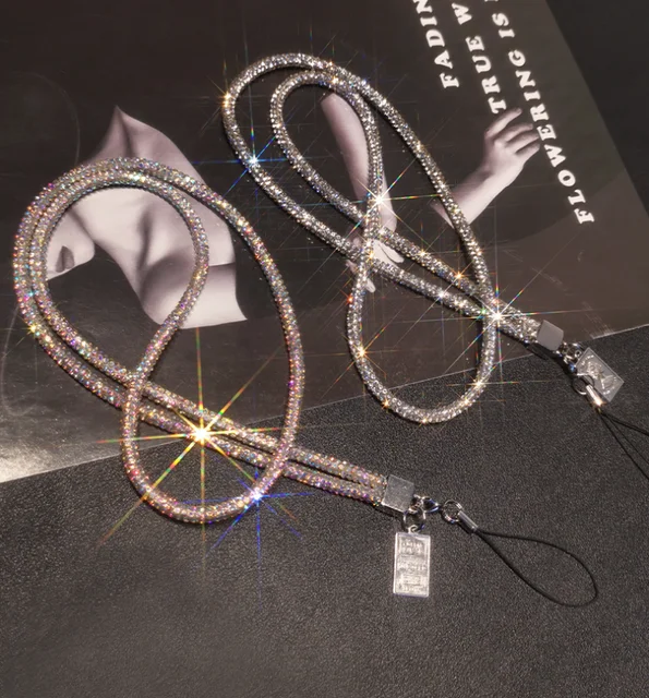 [알리익스프레스] 80% 할인된 풀 다이아몬드 휴대폰 끈: 스타일과 안전을 위한 완벽한 액세서리