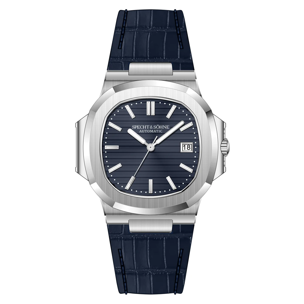 New Specht&Sohne Men s Watches Mechanical Watch Japan Miyota 8215 Movt Rose - Picture 36 of 36