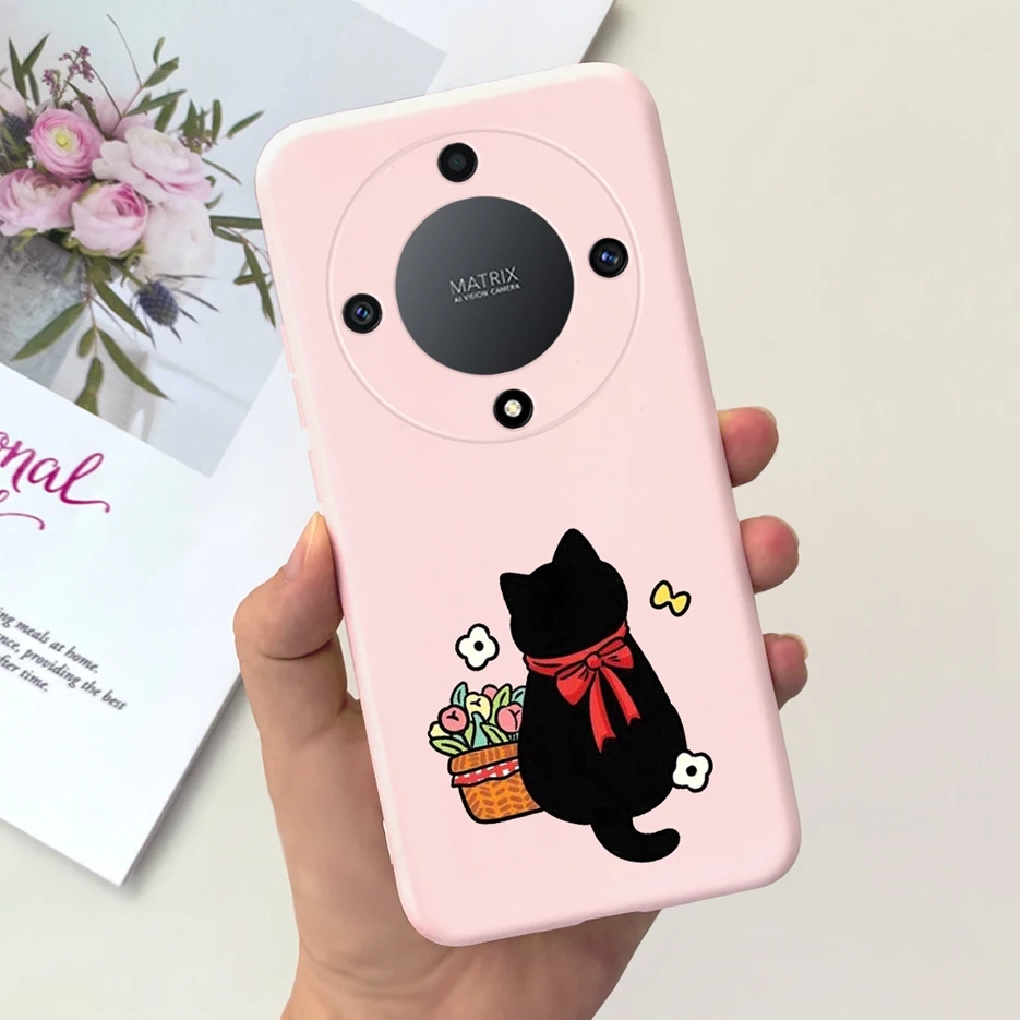 Stylish Painted Soft Silicone Phone Case with Bumper