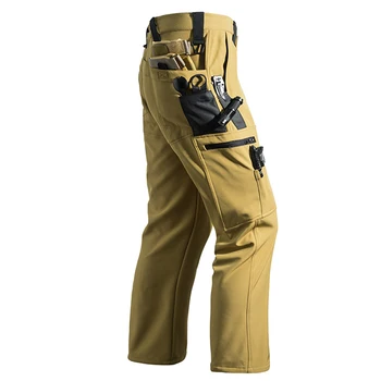Men’s Fleece Softshell Hiking Pants 22