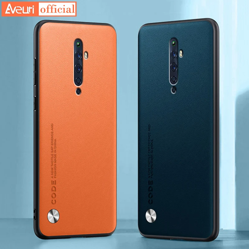 Custodia PHASE Per Oppo Reno 2 (Reno2) | Silicone TPU Con Protezione Fotocamera | Bordo Dorato E Paraurti Nero | Supporta Ricarica Wireless