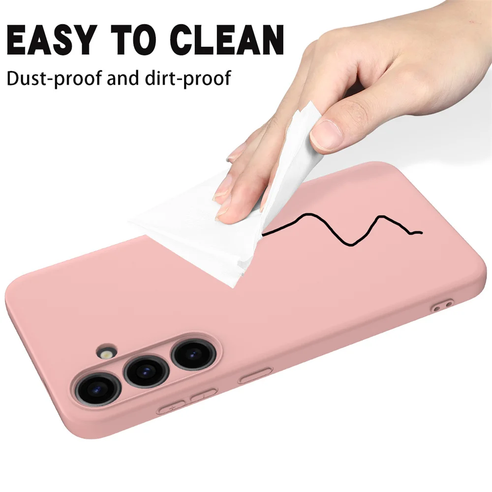 Premium Soft Liquid Silicone Shockproof Phone Case - Samsung Galaxy Series