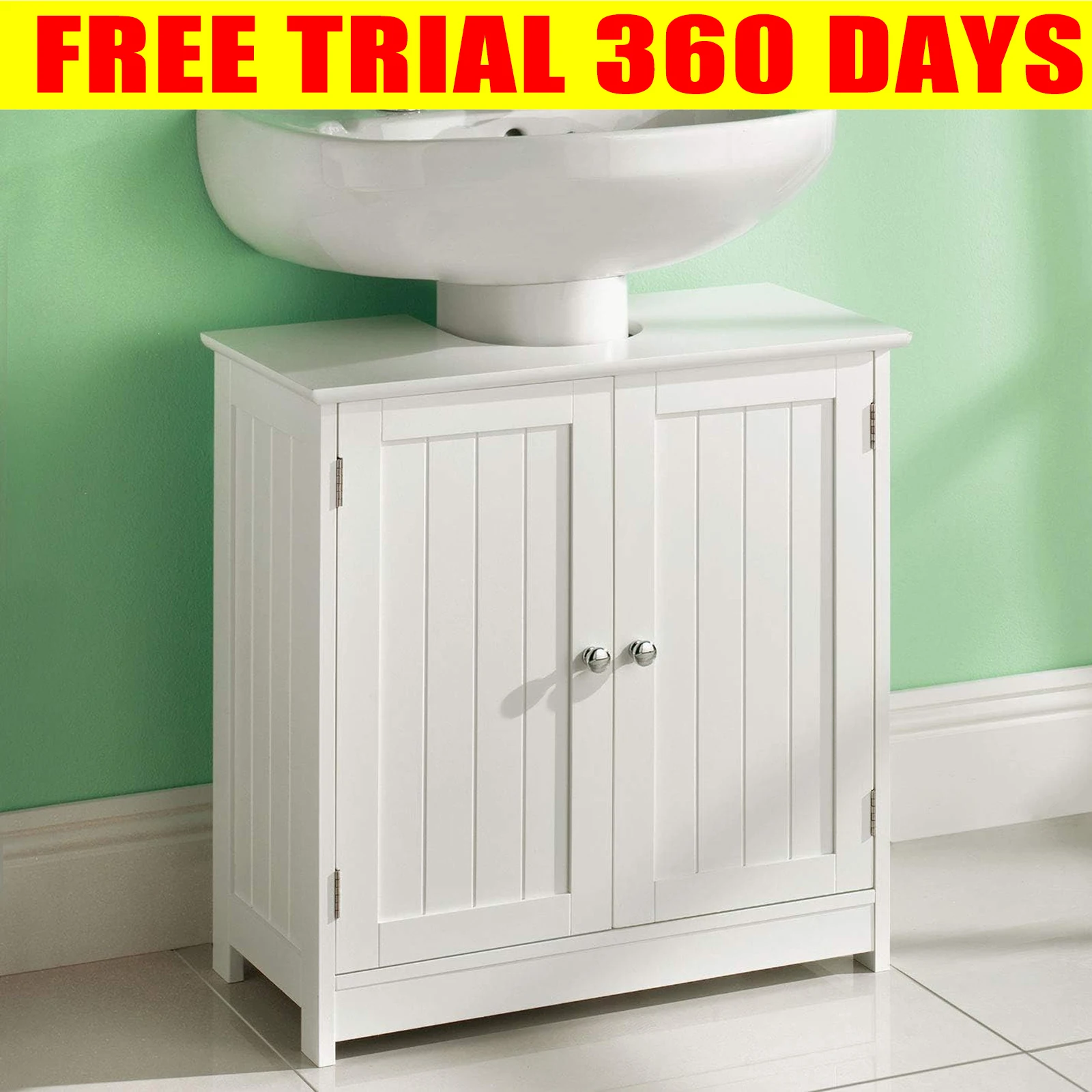 Mueble de Baño Bajo Lavabo con Estantes Ajustables, Organizador de Lavabo, Estante Multiusos Independiente