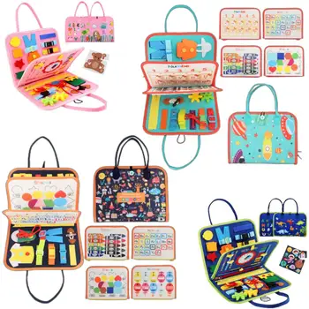 Montessori Felt Quiet Book 1