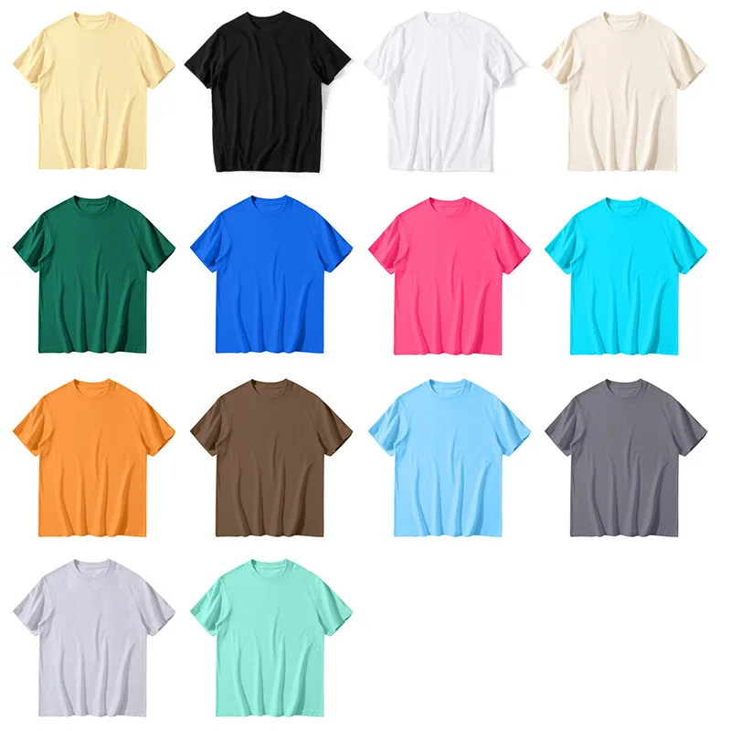 

Футболка Мужская/Женская хлопковая с коротким рукавом, однотонная Классическая Повседневная рубашка с круглым вырезом, уличная одежда, лето