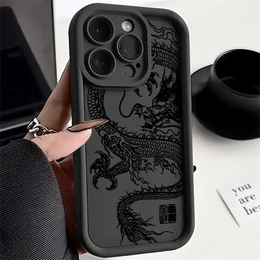 Elegant Chinese Dragon Phone Cover Case