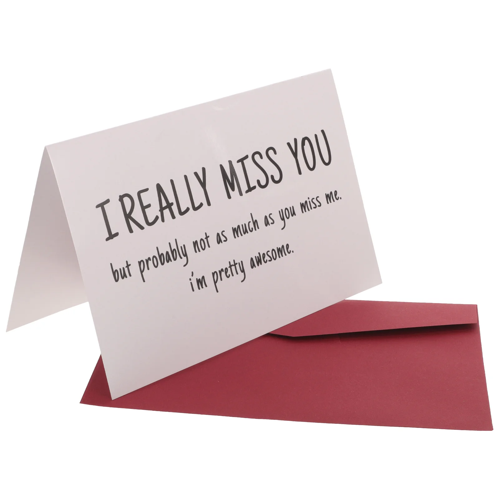 

1 Set of Funny Greeting Card and Envelope Set Writable Greeting Card Kit Party Invitation Card Envelope Set