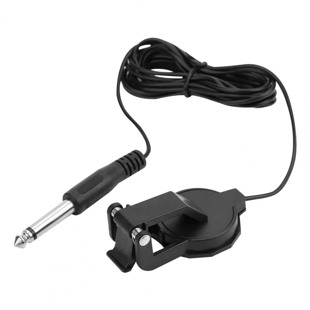 

Exquisite Violin Pickup Lightweight Non-Soldering with Audio Jack Violin Piezo Pickup Instrument Accessories