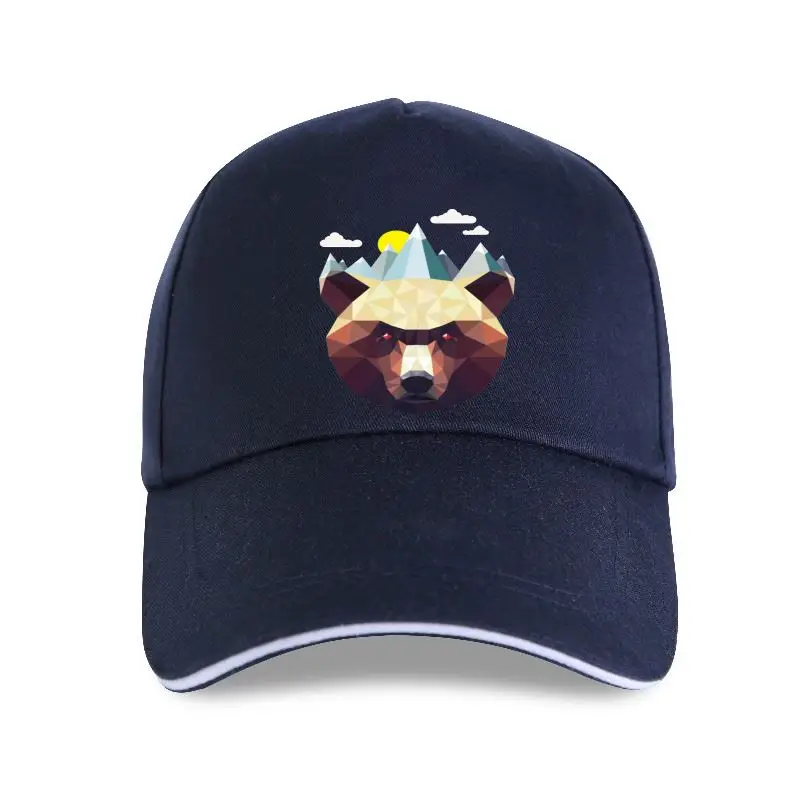 Fashion Printed men's Tops Geometric Bear Mountain Lovers Day Discount Pure Printing Baseball cap trend |