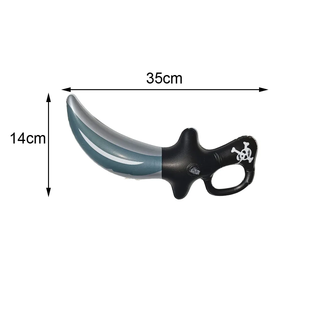 Inflatable Pirate Sword Toy for Themed Parties and Cosplay