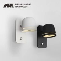Aisilan LED Dimmable Wall Lamp with touch Switch Adjust Brightness and 3-CCT Rotation Wall reading Sconce for Bedside bedroom 2