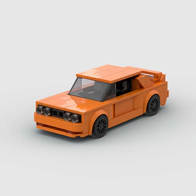 MOC Features Roadster Racing Car Models Compatible Small Particles Puzzle Kids Toys DIY Building Block Gifts 1