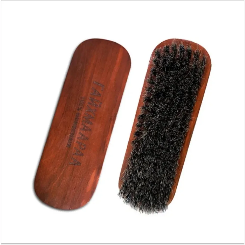 Horse Hair Shoe Boot Brush Cleaner Polish Oil For Suede Nubuck Men