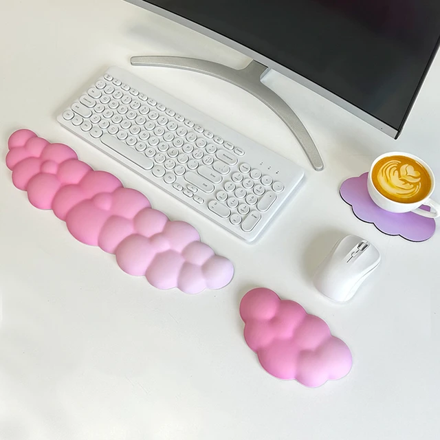 Repose-poignets ergonomiques (Lot clavier + souris) - Bureau Unique