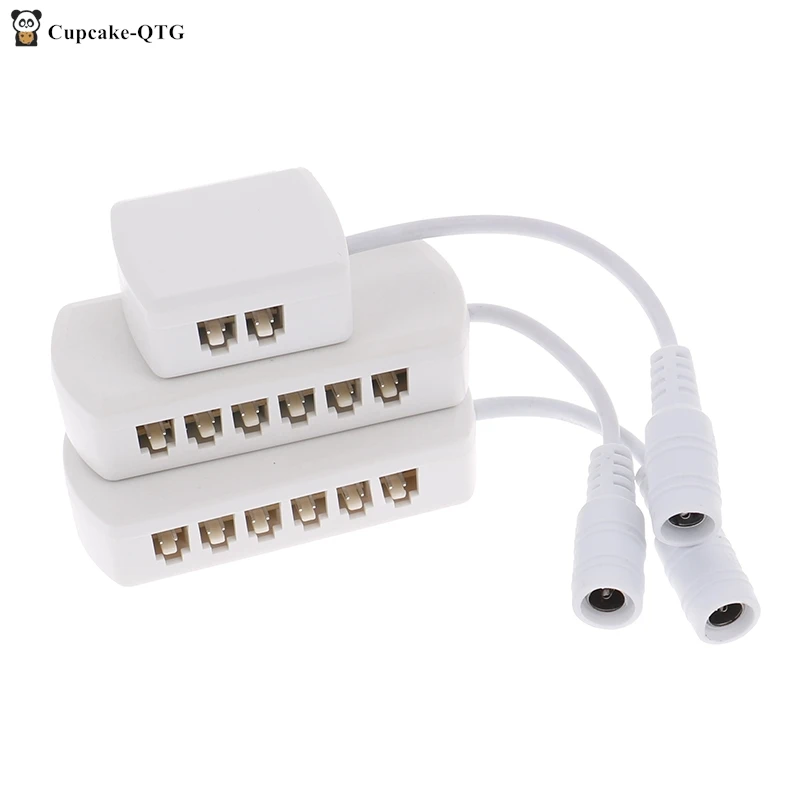 4/6/12Ports 2510 Hub Splitter Junction Box Distributer Connectors Male Plug LED Cabinet Light Adapter 2.54 Spacing Indoor electrical junction box electrical box electrical distribution box