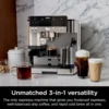 Espresso Machine Drip Coffee Maker and Rapid Cold Brew Integrated Grinder Assisted Tamper Hands-Free Frother for Cappuccinos 2