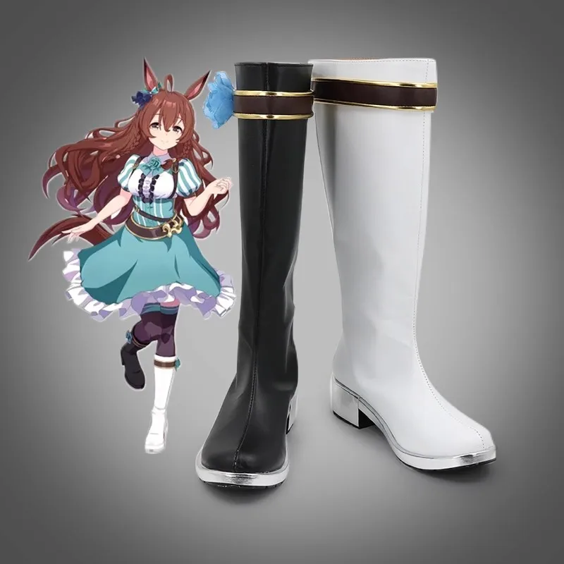 Umamusume Pretty Derby: Mejiro Bright | Racing Shoes Cosplay Prop for Halloween Christmas Party 17 Umamusume Mejiro Bright Racing Shoes Cosplay Prop