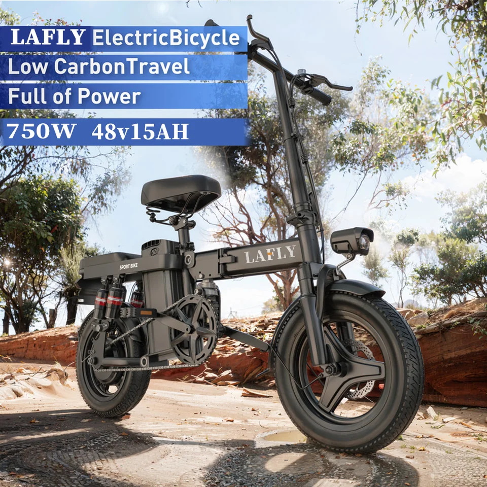 Lafly E-bike 電動自転車 1000W 48V 15ah