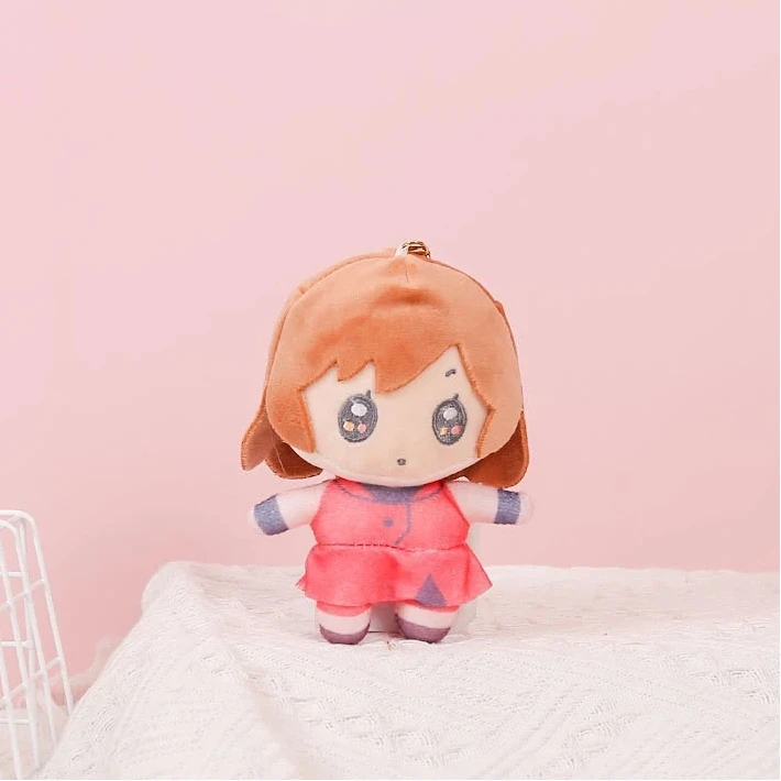Cute Hatsune Miku Plush Keychain Doll - Soft Anime Pendant Bag Charm Gift