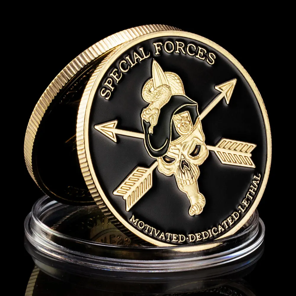 United States Veteran Soldier Challenge Coin Military Souvenir Coin 