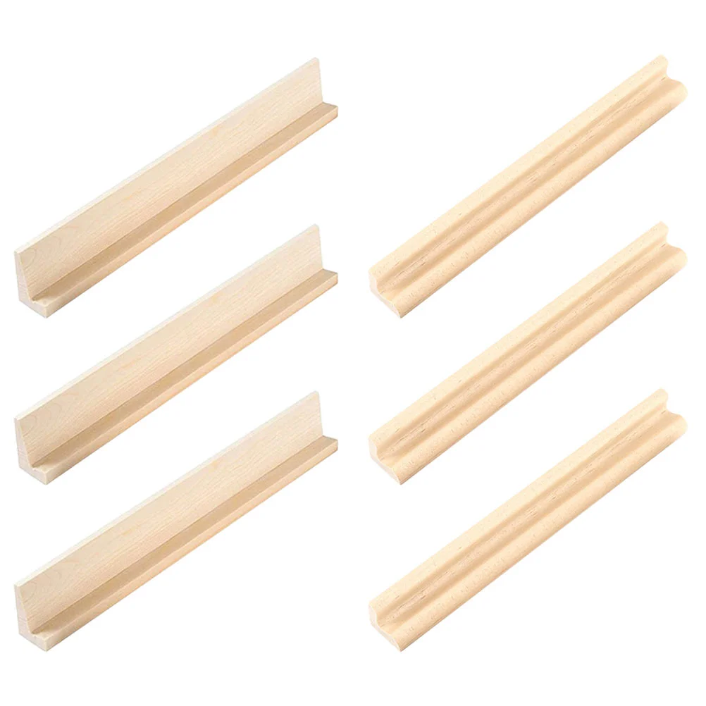 6 Pezzi Vassoi Domino Fornitura Fai Da Te Supporto Da Tavolo Supporti Domino Accessori Da Tavolo Domino Supporto Per Esposizione Artigianato Supporto 