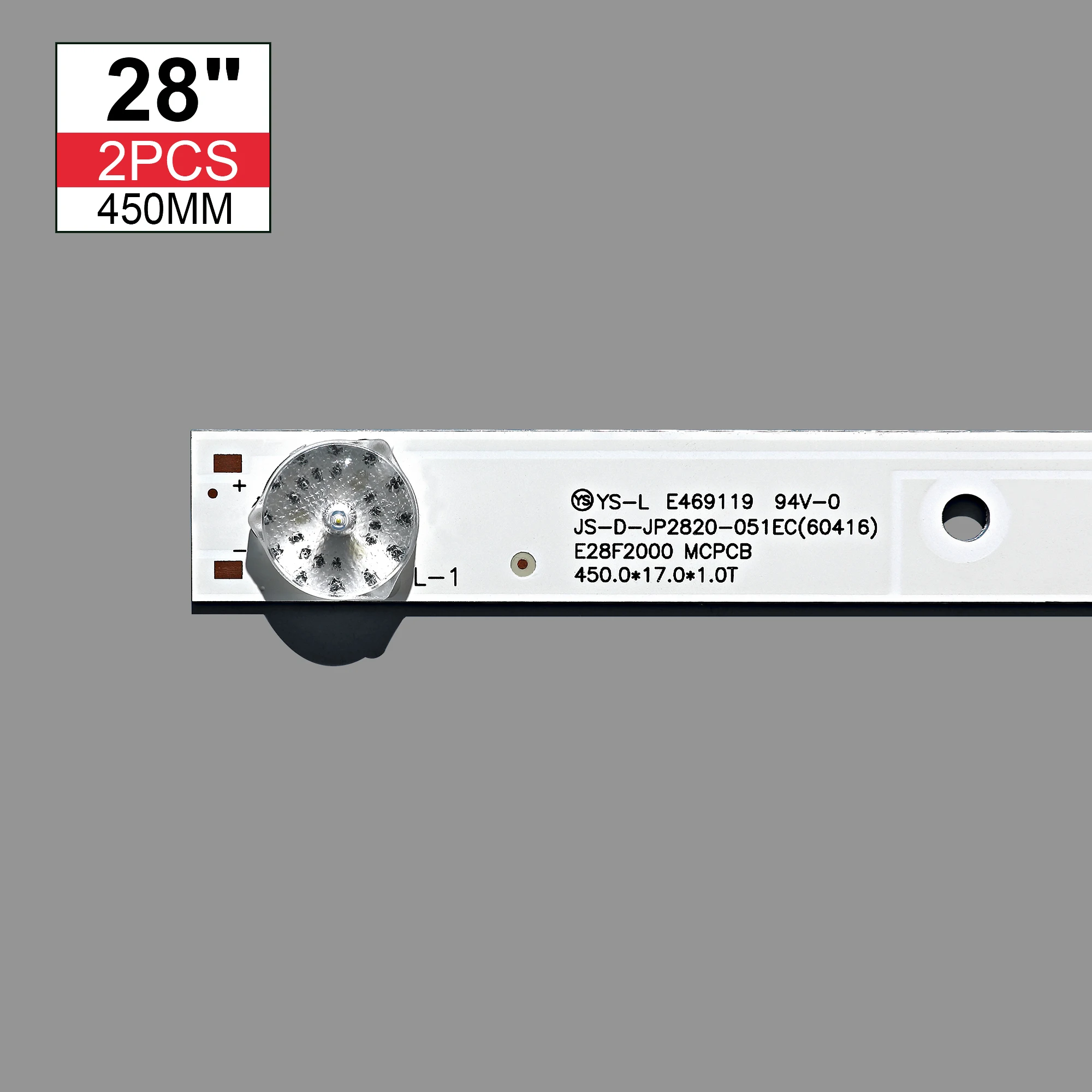 LED Ʈ Ʈ 5  AKAI 28 &TV JS-D-JP2820-051EC(60416) E28F2000 D28-F2000 450MM