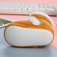 Autumn Winter Baby Boots Warm Newborn Girls Boys Walking Shoes First Walkers Soft Soled Infant Toddler Kids Boots Snow Booties 5