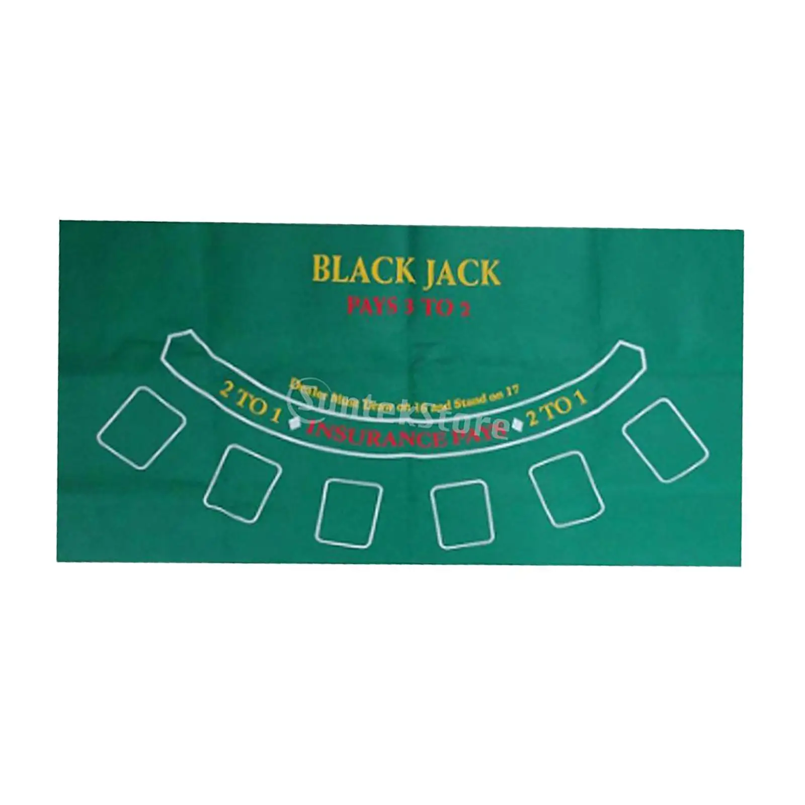 Roulette Casino Tabletop Felt Layout Mat Double-sided Waterproof