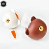 Cute Bear Head Tissue Box Nordic Roll Paper Storage Box Wc Round Container Rack Napkin Holder Living Room Creative Home Simple 4