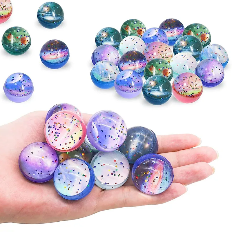 10PCS Solar System Planets Space Themed Party Favors For Kids Rubber Bouncy Balls 30MM Balle Rebondissante Kinder Spilzeug 5