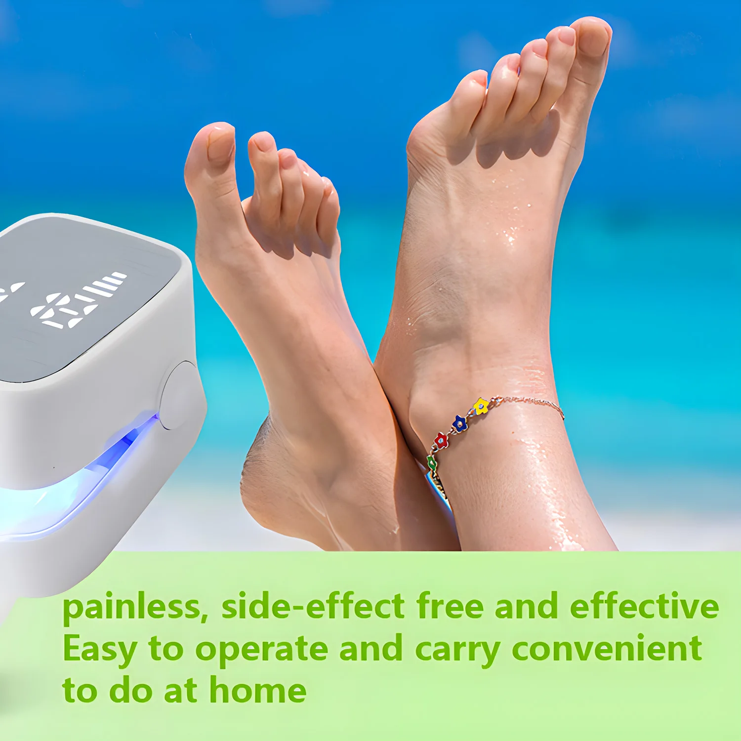 White/Black Fungal Nail Laser Device Repair Nail Fungus Onychomycosis Foot Care
