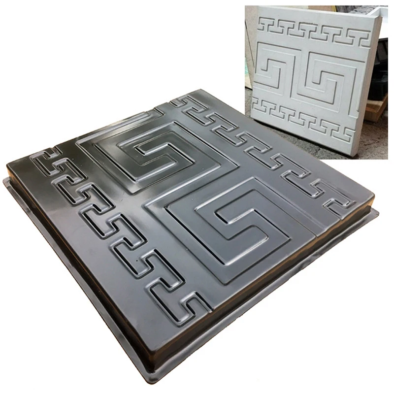 Description Picture 6 of itemPlastic Garden Paving Mold Walk Pavement Mold Cement Brick Stone Road Concrete Molding Path Maker Paver for Patio Lawn Supplies