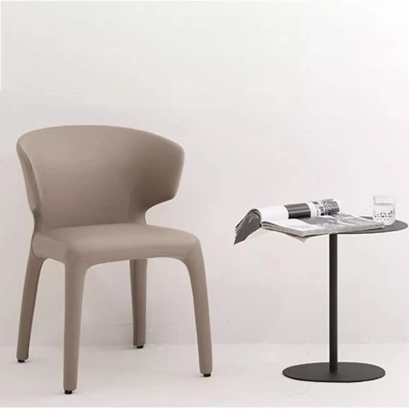 

Minimalist Comfort Dining Chair Indoor Classics Make Up Cushion Dining Chair White Balcony Sillas De Comedor Ergonomic Furniture