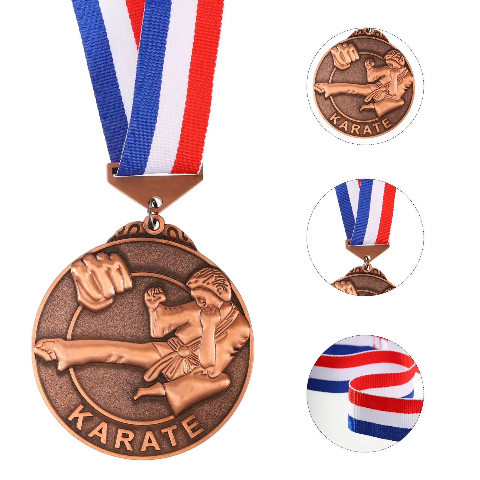 

Race Medal Taekwondo Martial Arts Sports Competition Award Karate Medal Karate Event Medal Of Honor Decor Medal Ancient Bronze