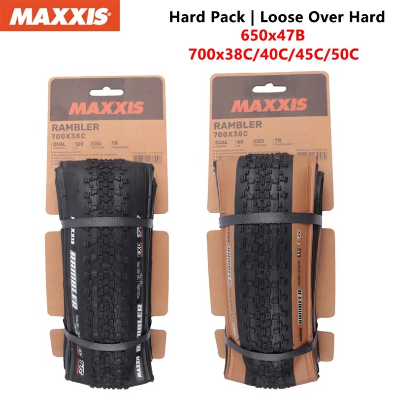 【新品】MAXXIS RAMBLER 650x47B タイヤ・チューブ セット MAXXIS（マキシス）RAMBLER （ランブラー）650×47B 700×40C 700