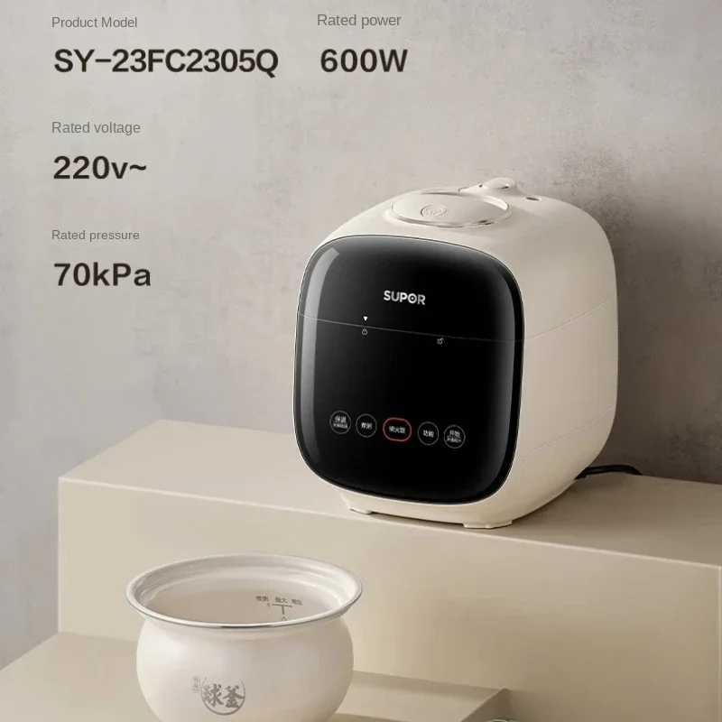 DK150: Compact Electric Pressure Cooker, DualPot MultiFunction Rice Cooker, Small Automatic HighPressure Soup Cooker for Home 4