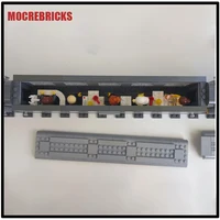City High-Speed Train Track Santa Fe Super Chief RC Train Set Assembly Building Blocks Model Creative Railway Bricks Kid's Toys 4