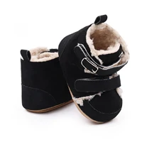 Newborn Girls Snow Boots Winter Cute Ankle Boots Warm Baby Walking Shoes for Toddler Infant 0-18M 6